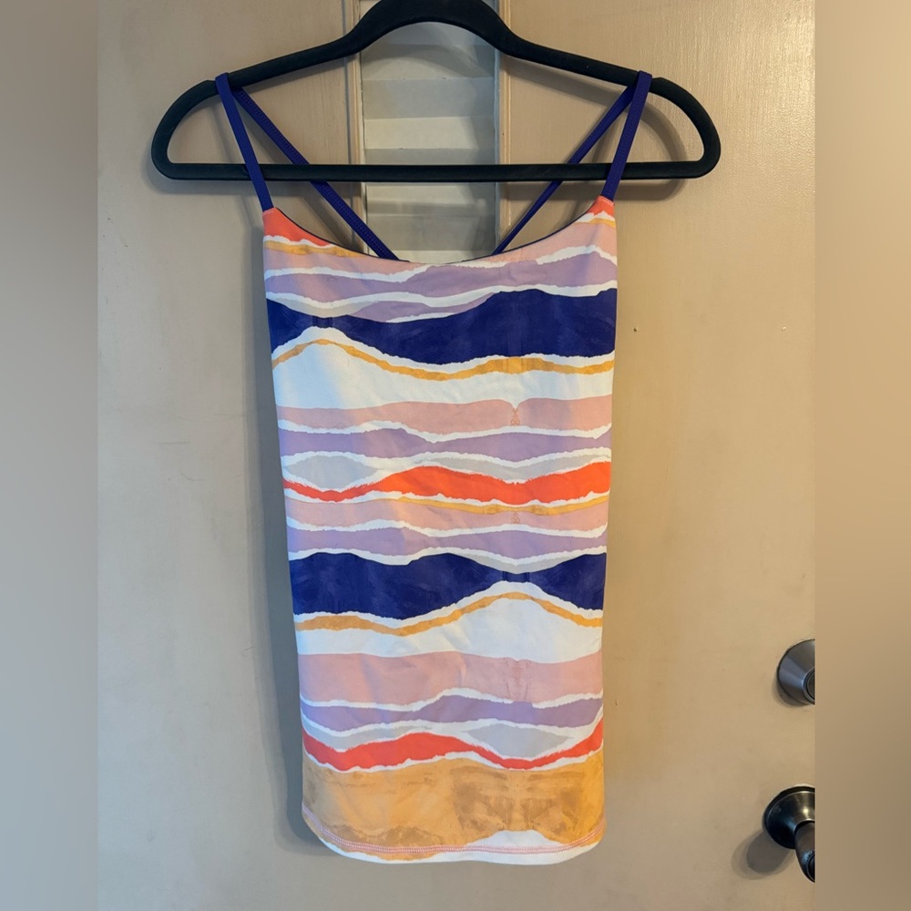 lululemon athletica Multicolor Striped Tank Top
